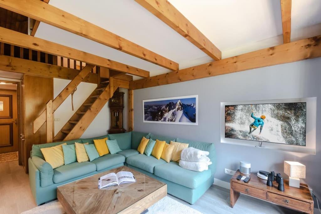 Bel Appartement Entier En Style Chalet A Шамони Экстерьер фото